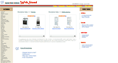 Desktop Screenshot of gasztro.webstand.hu